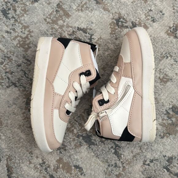 ZARA Kids | Pink | RETRO HIGH TOP SNEAKERS - Picture 6 of 8